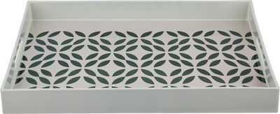 Al Saif Gallery Plastic Serving Tray, 48 x 35.5 x 4 cm, Rectangular - Multicolor product image 1