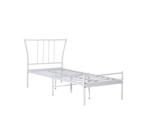 سرير حديد مفرد، 100×90×190 سم - ابيض product image 2