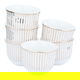 AlSeif Gallery 25-Piece Porcelain Glass Cup and Saucer Set with Incense Burner - White Gold product image 2