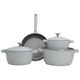 طقم قدور الومنيوم جرانيت روبوست، 7 قطع - بيج product image 1