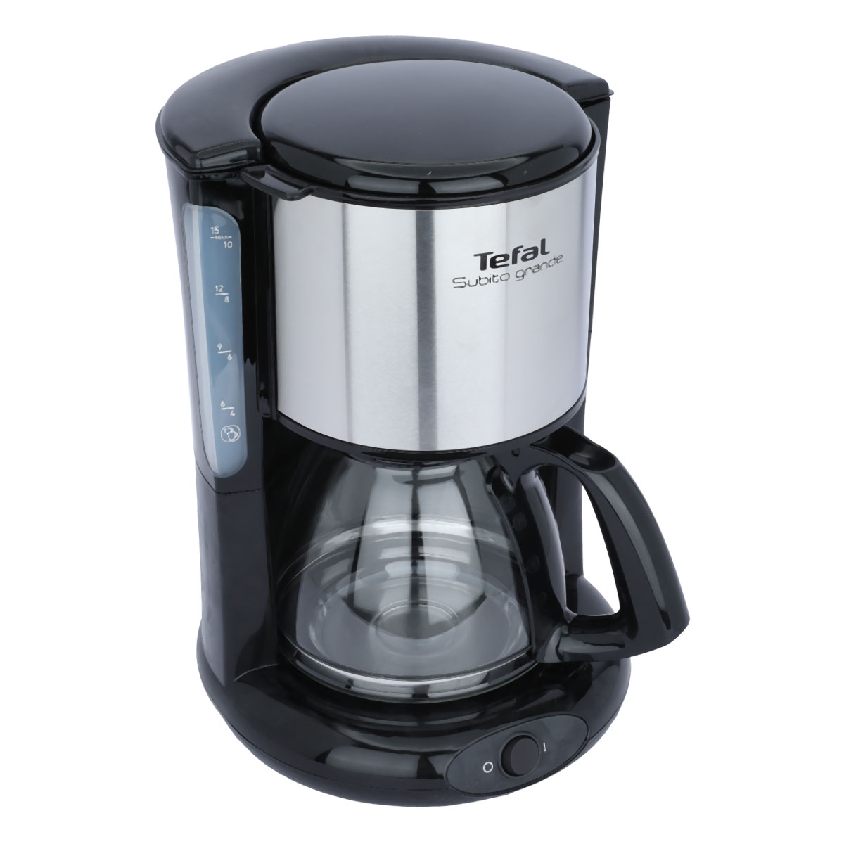 Tefal Coffee Maker, 1100 Watt, 1.25 Liter - Black Silver product image 2