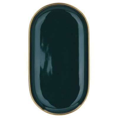 طقم سفرة بورسلان السيف غاليري، دائري، 51 قطعة - أخضر product image 8