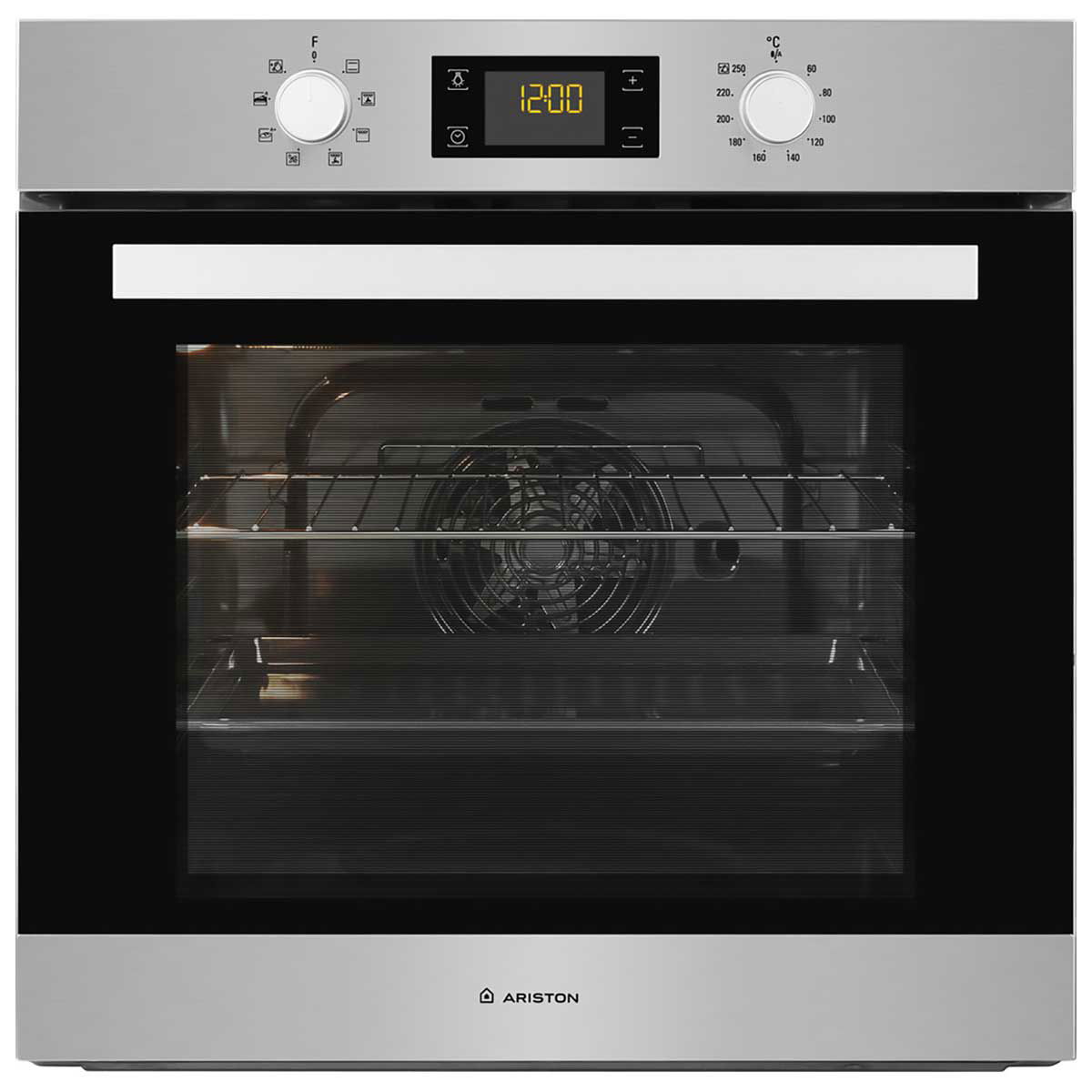 فرن كهربائي أريستون، 60 سم، 66 لتر، 2900 واط، 7 برامج - فضي product image 1