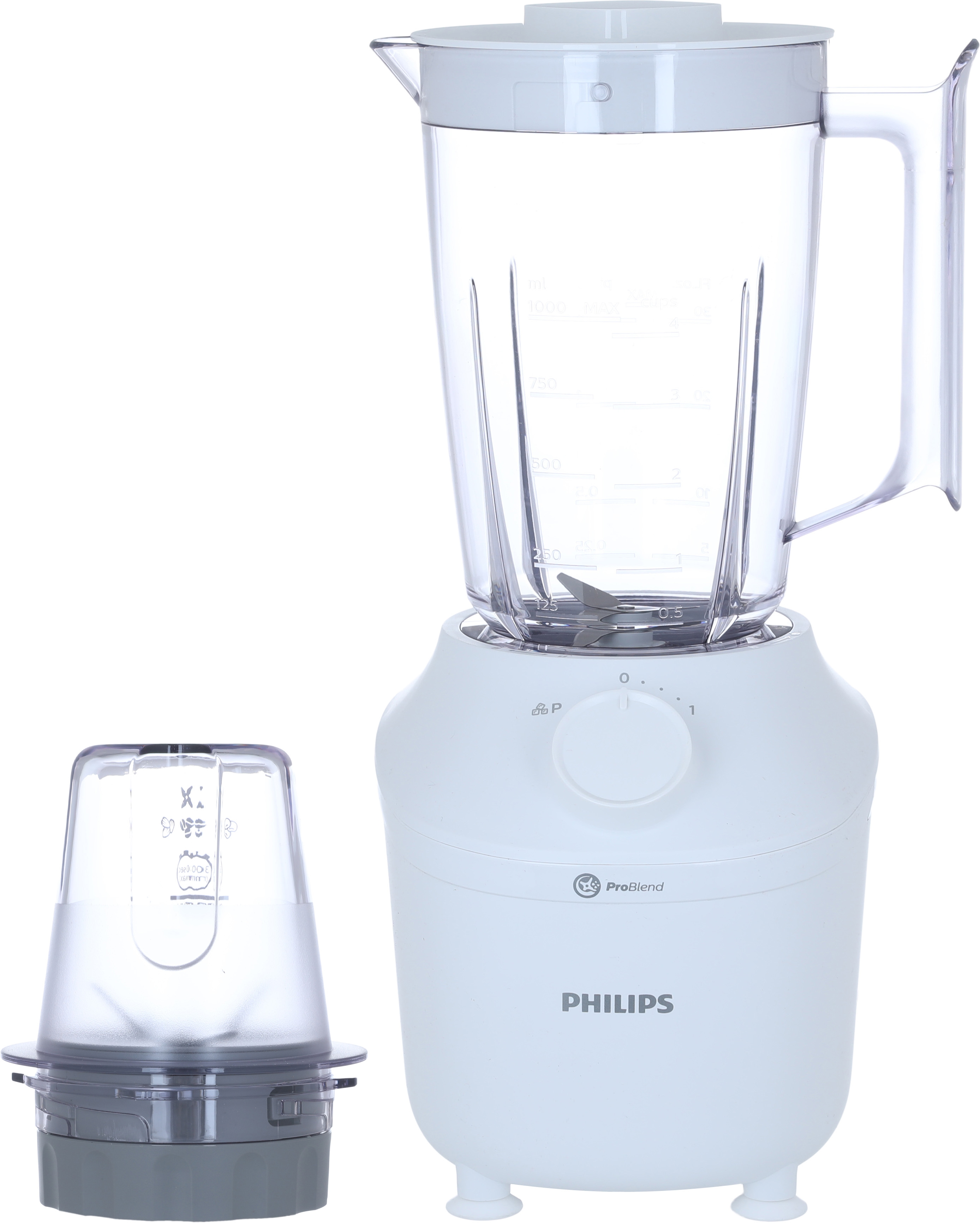 Philips Series 3000 Blender, 450 Watt, 1.2 Liter - White product image