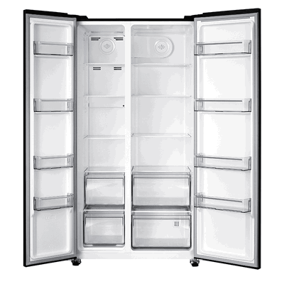 ثلاجة نوفروست دايو، 521 لتر، 18.4 قدم، انفرتر، 2 باب، DR-S6441IS - فضي product image 2