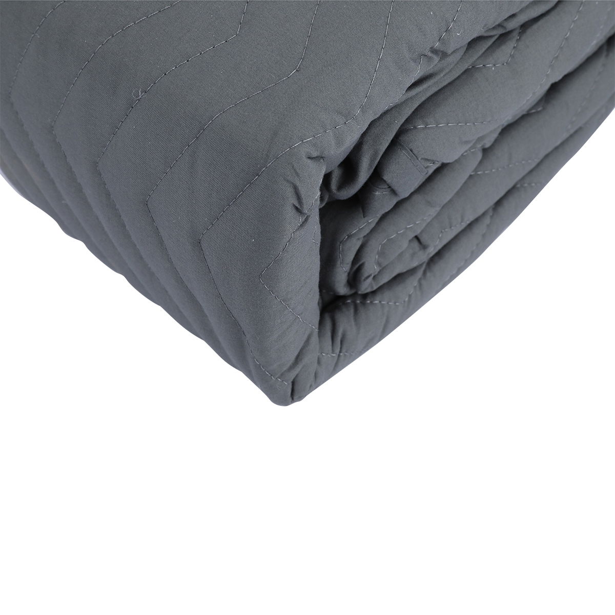 طقم مفرش سرير فايبر السيف غاليري، 4قطع، كبير - رمادي product image 3