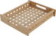 Al Saif Gallery Mesh Wooden Tray, 33 x 25 x 6 cm, Rectangular - Beige product image 2