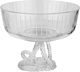 Al Saif Gallery Glass Serving Bowl, 18x18x15 cm, Base, Round - Transparent product image 2