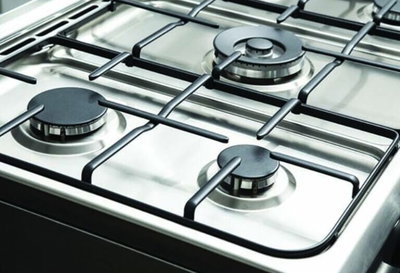 فرن غاز ستانلس ستيل بومباني، 90×60 سم، 109 لتر، 5 شعلات، DIVA90GG5TCIX - فضي product image 3