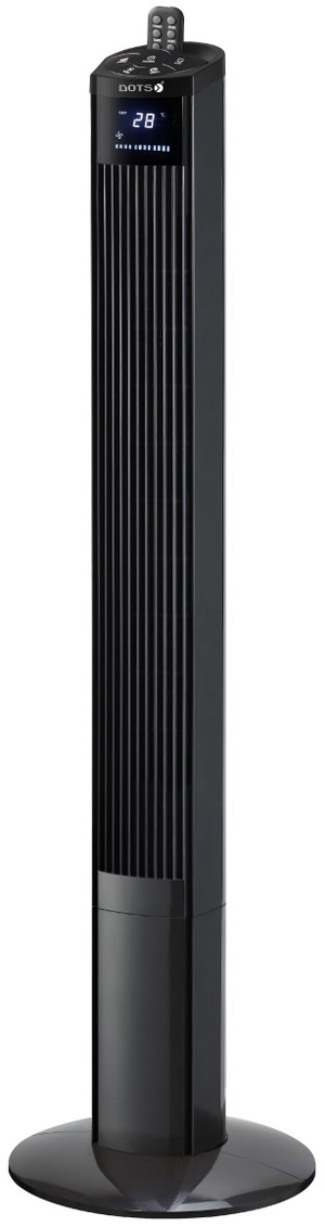 Dots TFT4865KT5 Tower Fan, 55W, 3 Operating Modes, 15 Hours, LED, Remote Control - Black product image