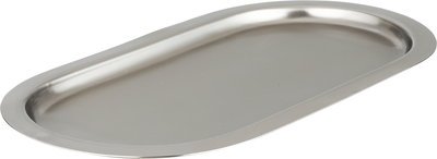 طقم مبخرة ستانلس استيل السيف غاليري، 32x18x1.2 سم، 4 قطع، صينية، علبة بخور، ملقط - بيج فضي product image 2