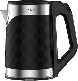 غلاية كهربائية تايفون، 2200 واط، 2 لتر لتر، TY-01-012 - اسود product image