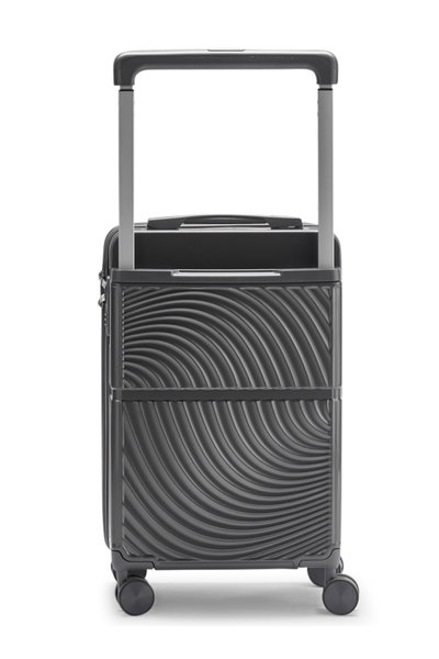 طقم شنط سفر بولي كربونات ليمرا، 20 24 بوصة، 4 عجلات، بزاوية 360 درجة، OT-9007 - رمادي غامق product image 5