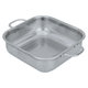 مصفى استيل السيف غاليري، مربع، بقاعدة، بيد، 21.8 سم - فضي product image 3