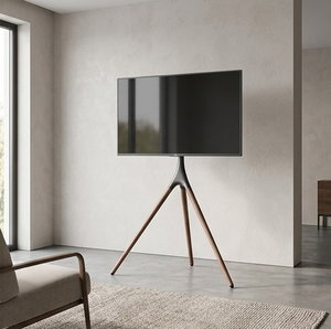 حامل ارضي للتلفزيون خشب MDF، 140×88×25 سم - أسود product image 2