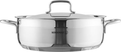 قدر ستاينلس استيل كوركماز الفا، 30×10 سم - فضي product image 1