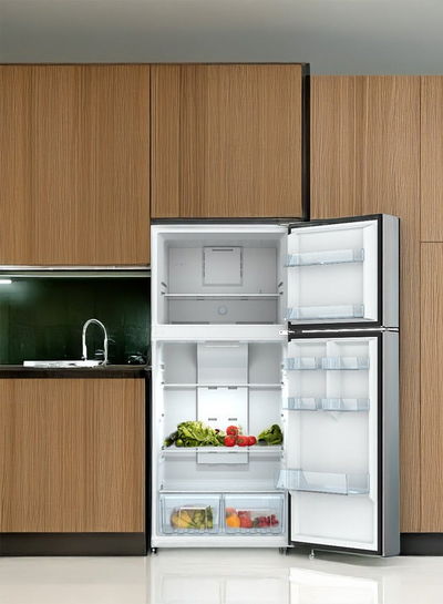 ثلاجة نوفروست اروروا، 513 لتر، 18.1 قدم، 2 باب، AR-660RNH - فضي product image 5