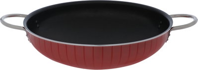 مقلاة بيدين تيفلون نيوفلون، 36 سم - أحمر product image 2