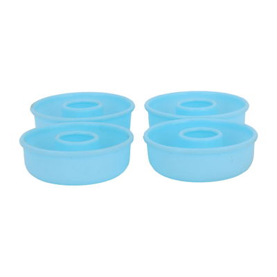 طقم كب كيك سيلكون السيف غاليري، 4 قطع - ازرق product image 1