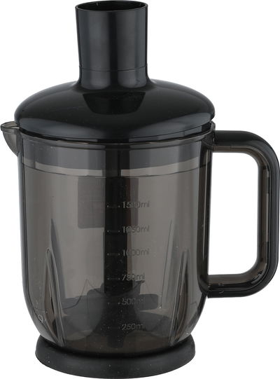 محضرة طعام كهربائية كوركماز، 1.5 / 1 لتر، 850 واط، سرعتين - أسود فضي product image 5