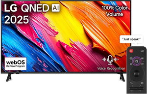LG 75QNED82A6A QNED smart TV, 75 Inch, 4K, 60Hz - Black product image