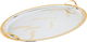 Tofaria Al Saif Gallery Steel Presentation, Oval - Silver product image 2