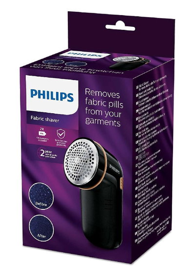 ماكينة إزالة الوبر عن الأقمشة فيليبس، GC026/80 - أسود product image 7