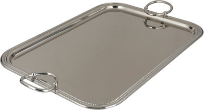 طوفرية تقديم استيل الجهوري، 43x31 سم - كروم product image 2