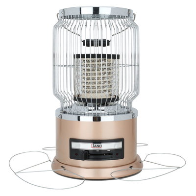 Jano Electric Heater, 2000 Watts, Circular - Gold product image 1