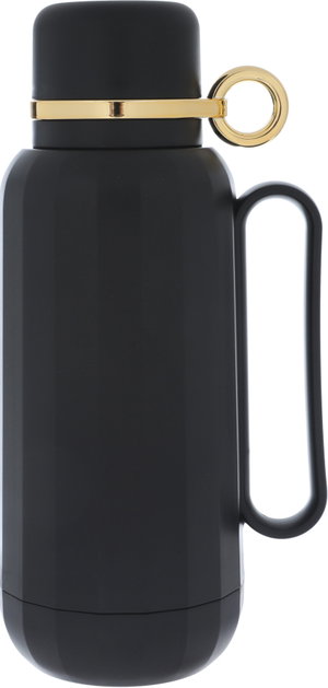 Timeless Rahal Thermos, 1 liter, thermal glass inner container, plastic outer shell - black product image 2