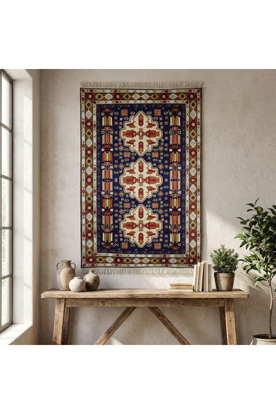 سجادة مجلس بوليستر سجادتي، 90×150 سم - متعدد الالوان product image 4