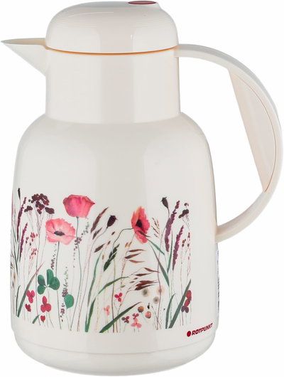 ترمس روتبونكت، 1 لتر، حافظة داخلية زجاج - كريمي ملون product image 3