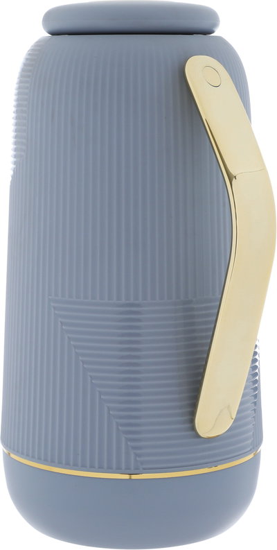 Roaa Glory Thermos, 1 Liter, Inner Glass, Pressure Cooker - Sky Blue product image 4