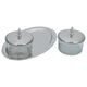 طقم طوفرية مع 2 سكرية استيل السيف غاليري، 3 قطع - فضي product image 2
