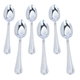 Al Saif Gallery Stainless Steel Dinner Spoon Set, 6 Pieces - Silver product image 2