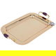 Alif Gallery tofaria set with steel dates, 5 pieces, rectangular - gold product image 2