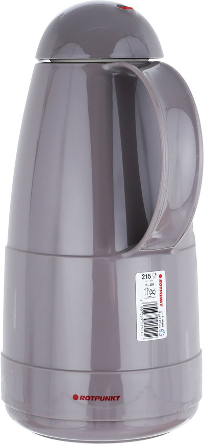 Rotpont thermos, 1.5 liters, glass inner container, plastic outer shell - gray product image 4