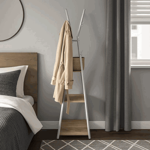 علاقة ملابس مودرن معدن، 180×40 سم - ابيض product image