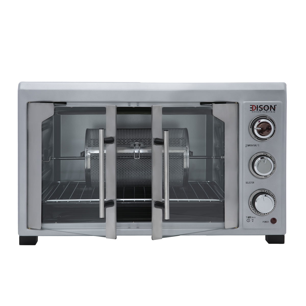 فرن همر إديسون، 45 لتر، 2000 واط، 2 باب، TY455BCL - فضي product image 2