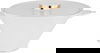 Alsaif Gallery Porcelain Dinner Set, 65 Pieces, Gold-White Rim product image 2