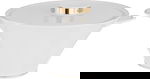 Alsaif Gallery Porcelain Dinner Set, 65 Pieces, Gold-White Rim product image 2