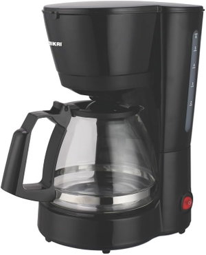 ماكينة تحضير قهوة نيكاي، 600 واط، 1.3 لتر، وظيفة منع التنقيط، NCM3120AX - اسود product image