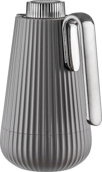 Glory Sumo Thermos, 0.7 Liter, Nickel Handle, Glass Interior, Pump - Glossy Black Cappuccino product image 2