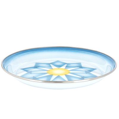 تبسي غضار السيف غاليري، 30 سم، دائري - أزرق product image 3