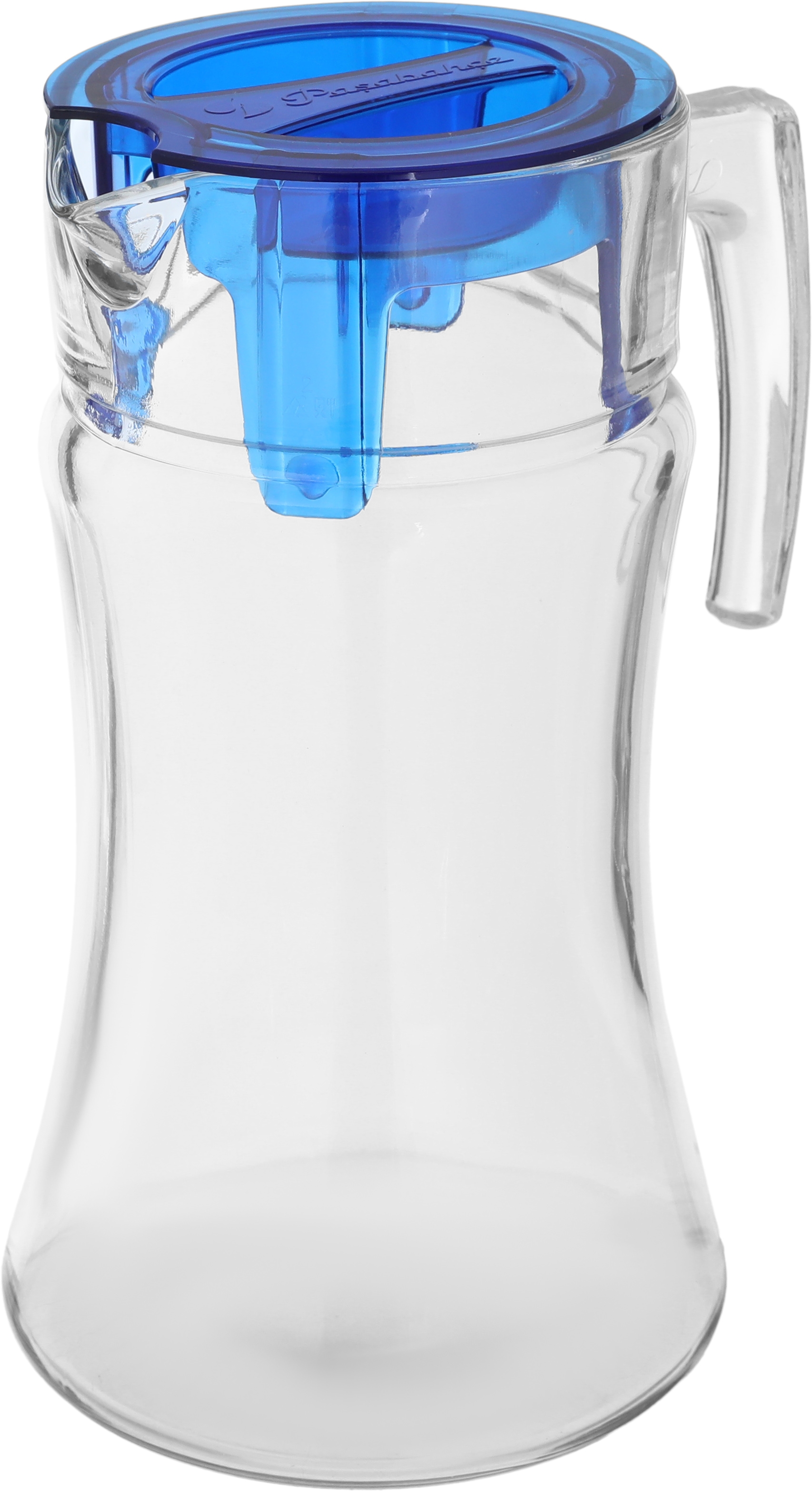 Pasabahce Glass Jar with Plastic Lid, 1.4 Liter - Clear product image 2