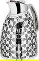 Al Saif Gallery Andalusia thermos set, 0.75/1 liter, glass inner container, plastic outer shell - black and silver product image 4