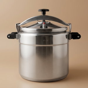 Al Saif Gallery Volcano Aluminum Pressure Cooker, 30 Liters - Silver product image