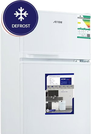 ثلاجة ديفروست ارو، 80 لتر، 2.8 قدم، فريزر علوي، RO-119RDK - ابيض product image 2