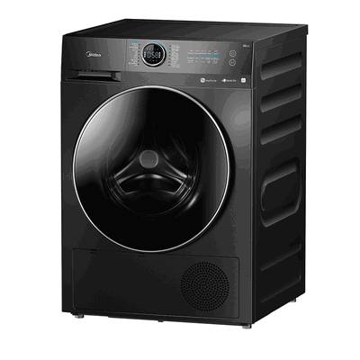 Midea MD200H100WDBTSA Clothes Dryer, 10 kg, 14 Programs, Inverter - Black product image 3