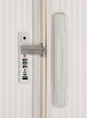 شنطة سفر بولي كربونات ليمرا، 20 بوصة، 4 عجلات، حركة بزاوية 360 درجة، PC1217-5 - كريمي product image 2